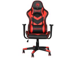 MARVO Scorpion gaming szék - fekete/piros (CH-106 RD)